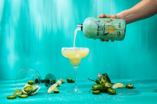 Brewt's Jalapeno Spicy Margarita Mix Perspective: bottom
