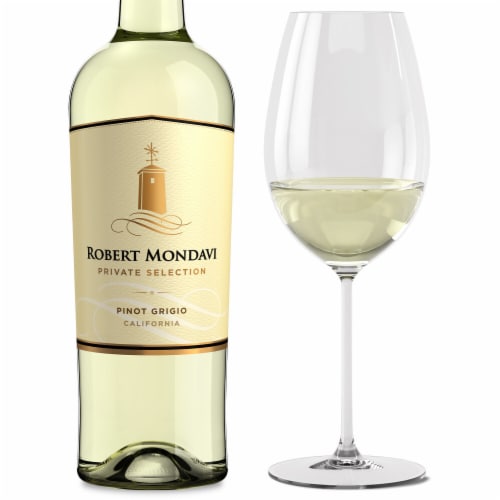 Robert Mondavi Private Selection Pinot Grigio White Wine Perspective: bottom