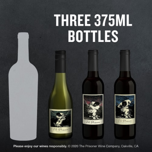 The Prisoner Wine Company Red and White Wine Gift Set Perspective: bottom