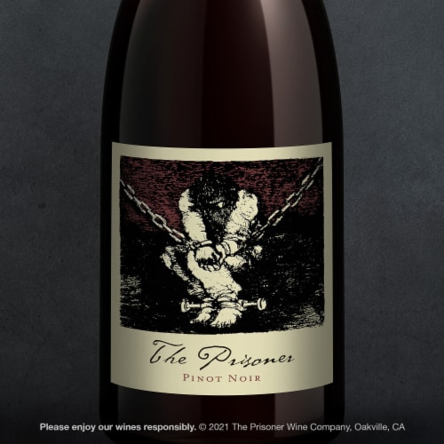 The Prisoner Wine Company Sonoma Coast Pinot Noir Red Wine Perspective: bottom