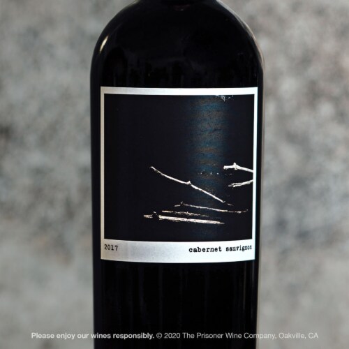 The Prisoner Wine Company Cuttings Napa Valley Cabernet Sauvignon Red Wine Perspective: bottom
