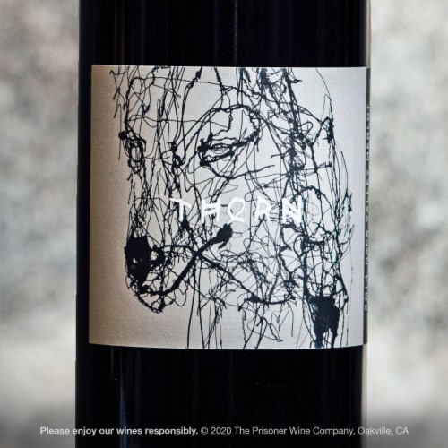 The Prisoner Wine Company Thorn Napa Valley Merlot Red Wine Perspective: bottom