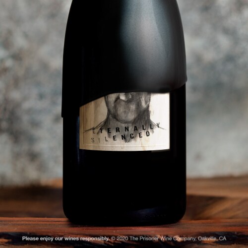 The Prisoner Wine Company Eternally Silenced Pinot Noir Red Wine Perspective: bottom