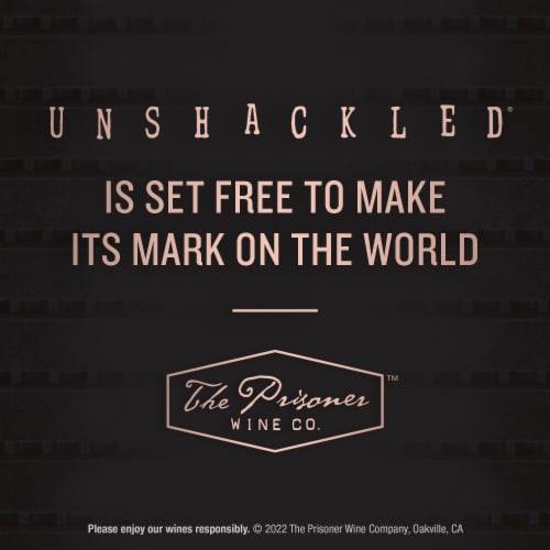 The Prisoner Wine Company Unshackled Rose Wine Perspective: bottom