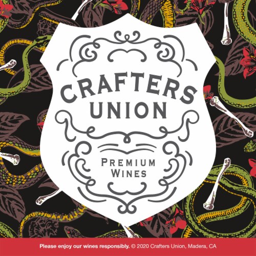 Crafters Union Red Blend Red Wine Can Perspective: bottom