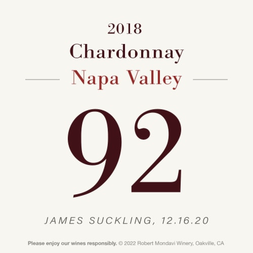 Robert Mondavi Winery Napa Valley Chardonnay White Wine Perspective: bottom