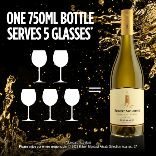 Robert Mondavi Private Selection Chardonnay White Wine Perspective: bottom