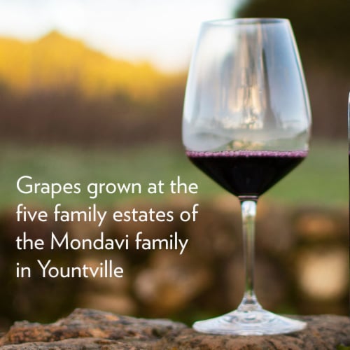 Charles Krug Cabernet Sauvignon California Red Wine Perspective: bottom