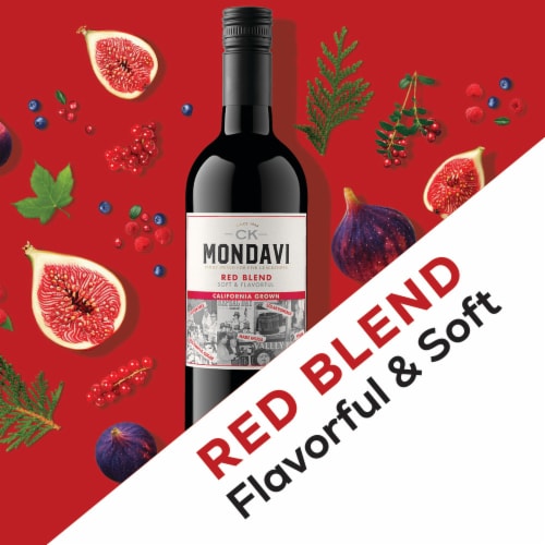 Ck Mondavi Blend California Red Wine Perspective: bottom
