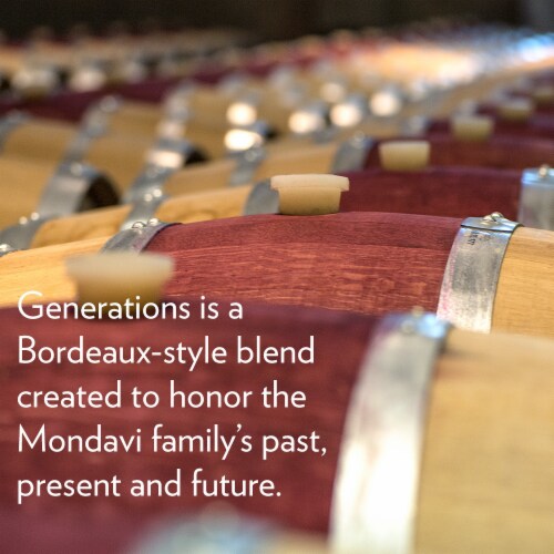 Charles Krug Generations Family Reserve Bordeaux Cabernet California Red Wine Perspective: bottom