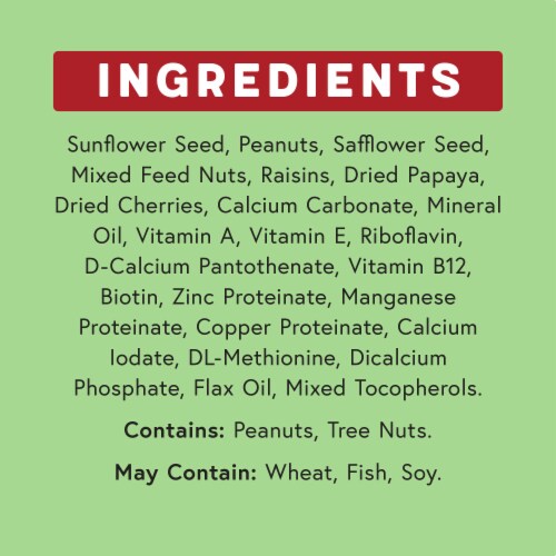 Morning Song® Melody Select™ Nut Fruit & Berry Bird Food 9 lb Perspective: bottom