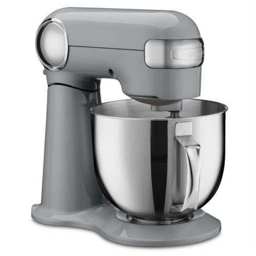 Cuisinart® Precision Master™ 5.5 qt. Tilt-Back Head Stand Mixer in Dove Gray Perspective: bottom