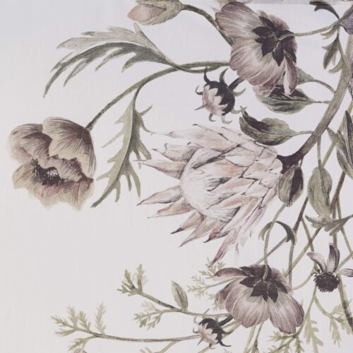 Madison Park Cassandra Cotton Percale Bathroom Shower, Bath Fabric Curtains, Blush - 72 x72 Perspective: bottom