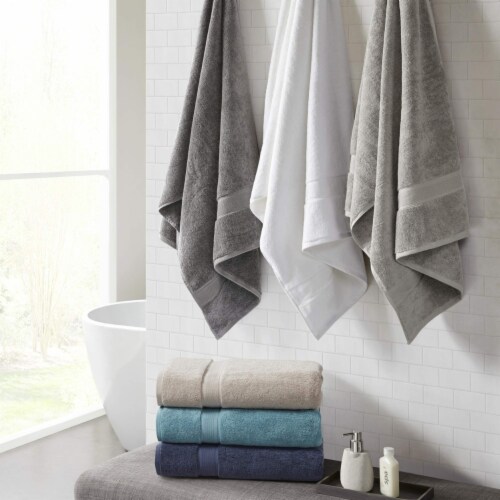 Madison Park Signature Turkish Cotton 6-piece Bath Towel Set - On