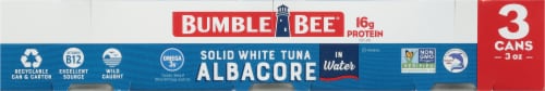 Bumble Bee® Solid White Albacore Tuna in Water Cans Perspective: bottom