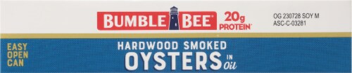 Bumble Bee® Shucked Hardwood Smoked Oysters Perspective: bottom