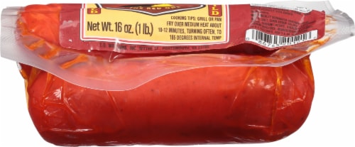 T. O. Williams Virginia Smoked Link Sausage Perspective: bottom