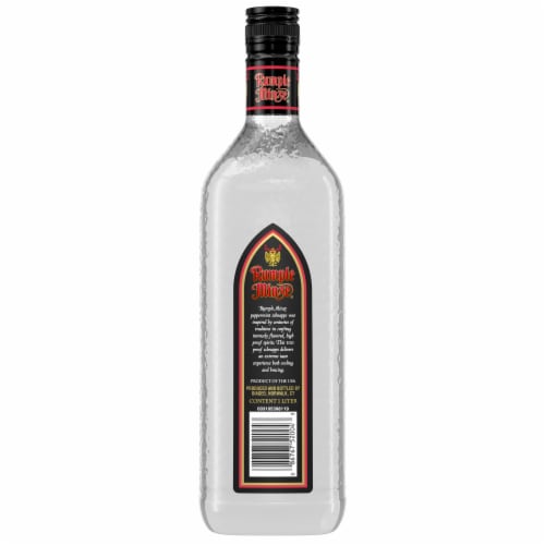 Rumple Minze Schnapps/Aquavit Peppermint Schnapps Perspective: bottom