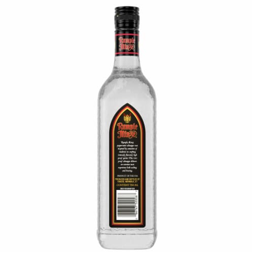 Rumple Minze Schnapps/Aquavit Peppermint Schnapps Perspective: bottom