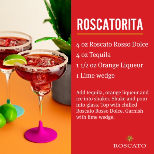 Roscato Sweet Red Wine Perspective: bottom
