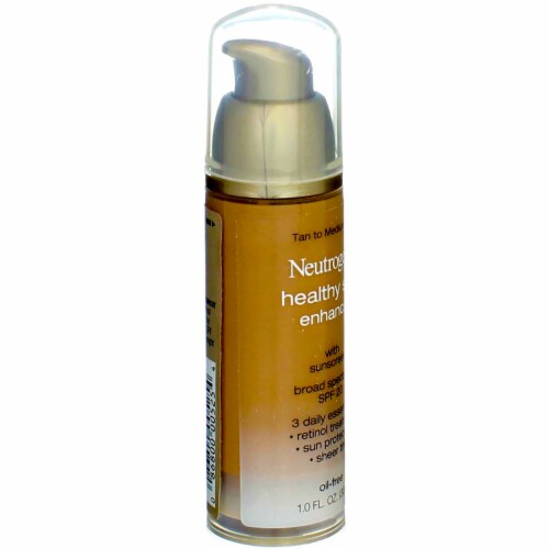 Neutrogena® Healthy Skin® Tan to Medium 50 Enhancer Broad Spectrum SPF 20 Perspective: bottom