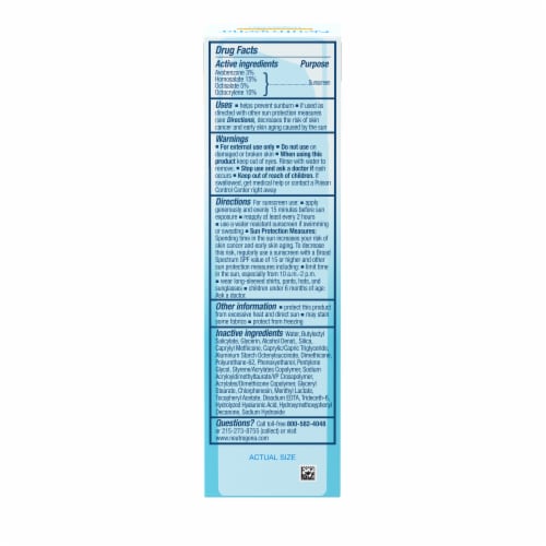 Neutrogena Hydro Boost Hyaluronic Acid Facial Moisturizer Fragrance-Free with Broad Spectrum SPF 50 Perspective: bottom
