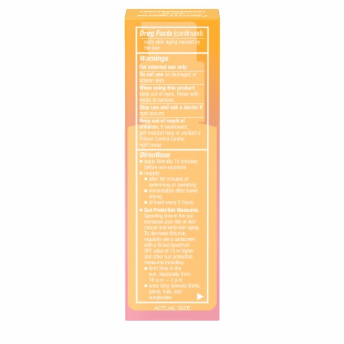 Neutrogena Invisible Daily Defense Sunscreen Face Serum Broad Spectrum SPF 60+ Perspective: bottom