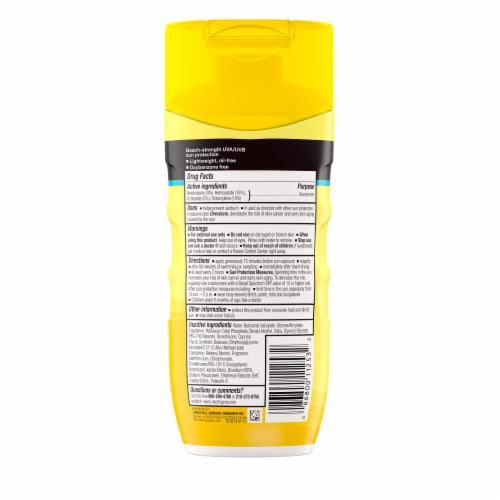 Neutrogena Beach Defense Water Sun Protection Sunscreen Lotion Broad Spectrum SPF 50 Perspective: bottom