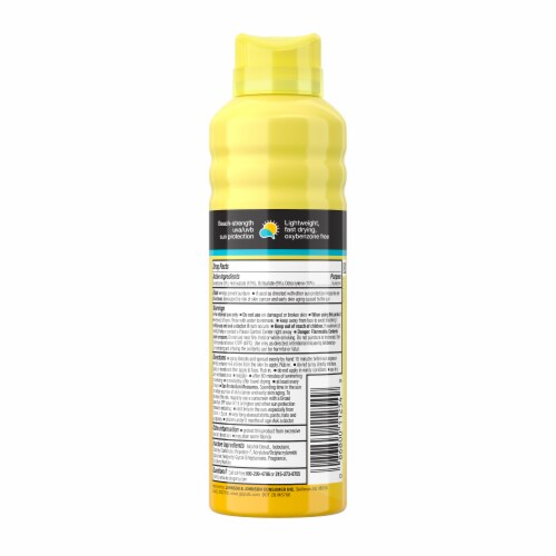 Neutrogena Beach Defense Water + Sun Protection Sunscreen Spray Broad Spectrum SPF 50 Perspective: bottom