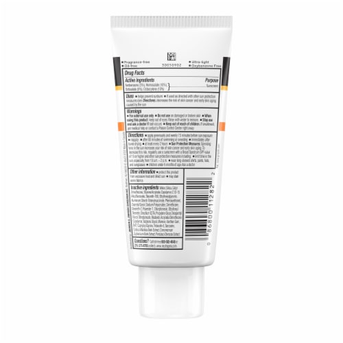 Neutrogena Clear Face Facial Sunscreen for Acne-Prone Skin, SPF 50 UVA/UVB Protection Perspective: bottom