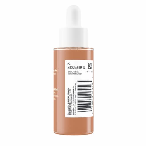 Neutrogena Healthy Skin Sensitive Skin Serum Foundation with Pro-Vitamin B5 02 Medium/Deep Perspective: bottom