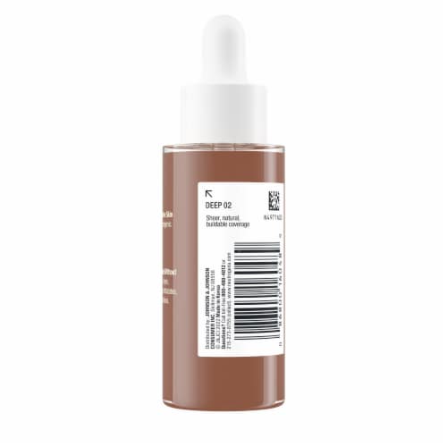 Neutrogena Healthy Skin Serum Foundation for Sensitive Skin with Pro-Vitamin B5 02 Deep Perspective: bottom