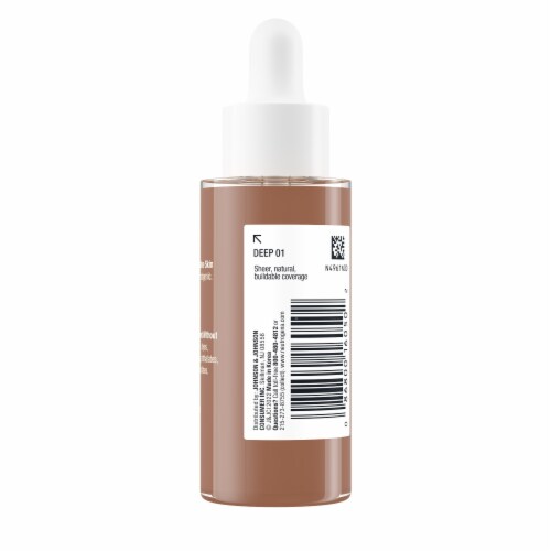 Neutrogena Healthy Skin Sensitive Skin Serum Foundation with Pro-Vitamin B5 01 Deep Perspective: bottom