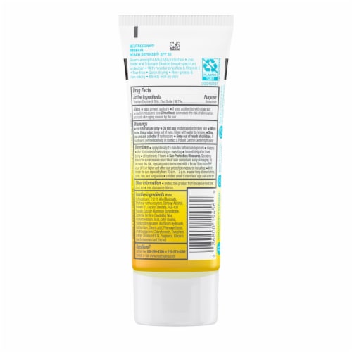 Neutrogena Purescreen+ Mineral Beach Defense Performance SPF 30 Sunscreen Perspective: bottom