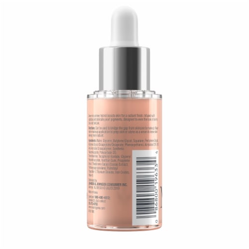 Neutrogena Healthy Skin Radiant Booster Primer & Serum with Peptides & Pearl Pigments Perspective: bottom