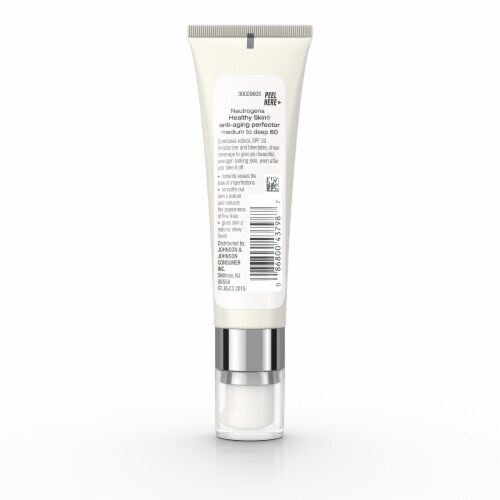 Neutrogena Healthy Skin Anti-Aging Perfector Tinted Facial Moisturizer and Retinol 60 Medium to Deep Perspective: bottom