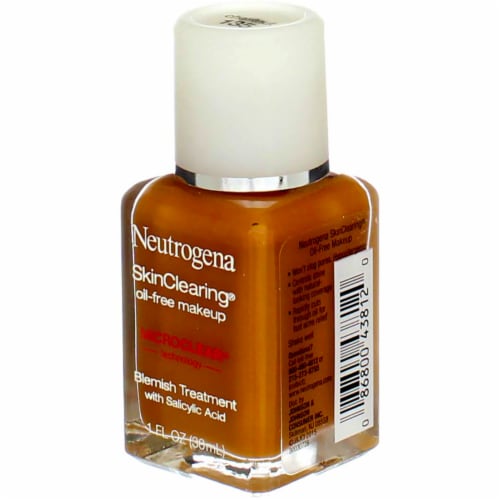 Neutrogena SkinClearing Liquid Makeup - Chestnut 135 Perspective: bottom