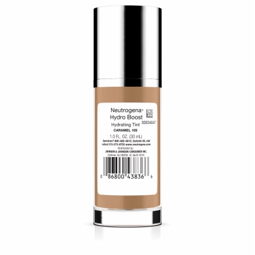 Neutrogena Hydro Boost Hydrating Tint with Hyaluronic Acid Oil-Free & Non-Comedogenic 105 Caramel Perspective: bottom