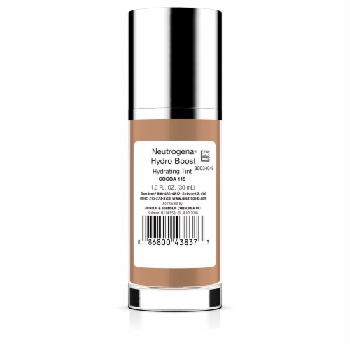 Neutrogena Hydro Boost Liquid Foundation with Hyaluronic Acid 115 Cocoa Color Perspective: bottom