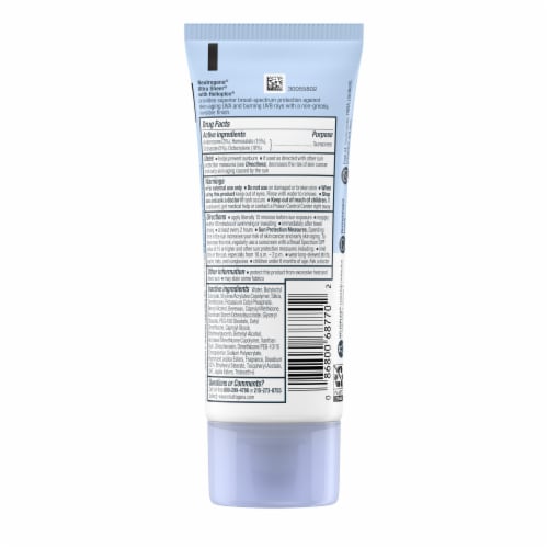 Neutrogena Ultra Sheer Dry-Touch Sunscreen Lotion Broad Spectrum SPF 70 Perspective: bottom