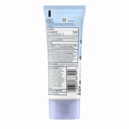 Neutrogena Ultra Sheer Dry-Touch Sunscreen Lotion Broad Spectrum SPF 55 Perspective: bottom