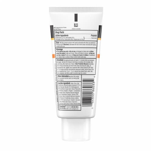 Neutrogena Clear Face Liquid Lotion Sunscreen With SPF 50 Perspective: bottom