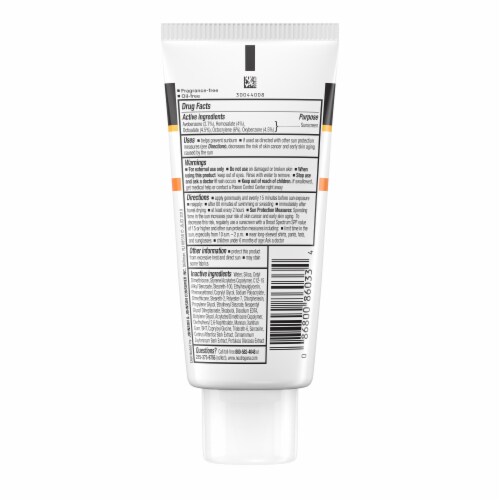Neutrogena Clear Face Liquid Lotion Sunscreen With SPF 50 Perspective: bottom