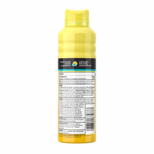 Neutrogena Beach Defense Spray Sunscreen Broad Spectrum SPF 30 Perspective: bottom