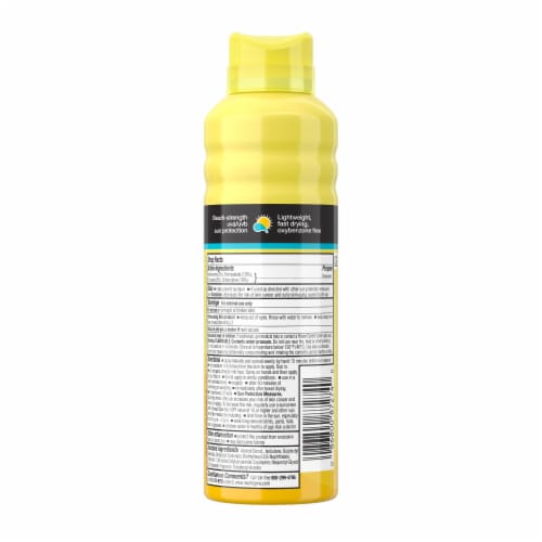 Neutrogena Beach Defense SPF 70 Sunscreen Body Spray Perspective: bottom