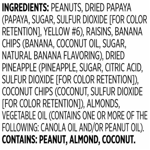 Snak Club® Tropical Trail Mix Perspective: bottom