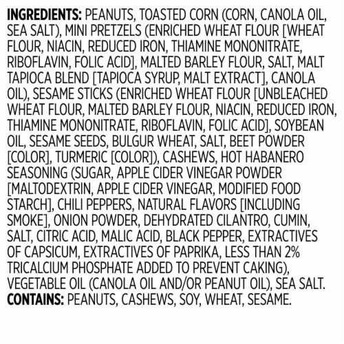 Snak Club® Hot Ones™ Hot Habanero Snack Mix Perspective: bottom