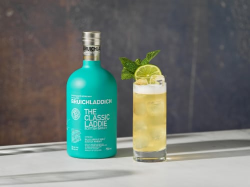 Bruichladdich The Classic Laddie Unpeated Islay Single Malt Scotch Whisky Perspective: bottom