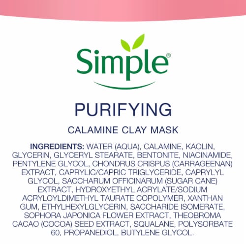 Simple® Purifying Pink Clay Mask Perspective: bottom