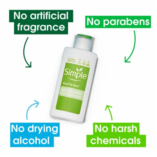 Simple Kind to Skin Replenishing Rich Face Moisturizer Perspective: bottom